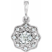 CHARLES & COLVARD MOISSANITE - JBXM #28