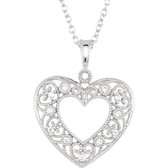 Diamond Heart Necklace