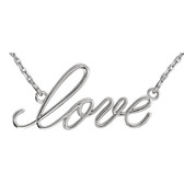 14kt Rose "Love" 16.35" Necklace