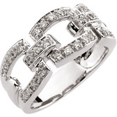14kt White 1/3 CTW Diamond Fashion Ring