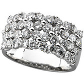14kt White 2 CTW Diamond Ring
