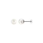14kt White 8-8.5mm Freshwater Pearl Earrings