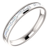 9/10 CTW Complete Channel Set Diamond Matching Band - W122846