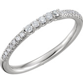 1/6 CTW Diamond Anniversary Band - W651667