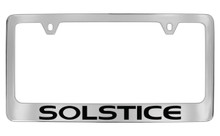 Pontiac Solstice Block Letters License Plate Frame