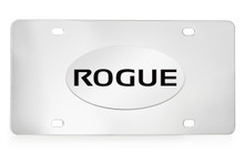 Nissan Rogue Chrome Plated Solid Brass Emblem Attached To A Stainless Steel Plate