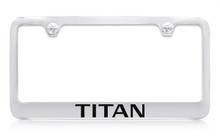 Nissan Titan Chrome Plated License Plate Frame 