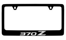 Nissan 370Z Black Coated Metal License Plate Frame Holder