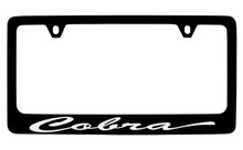 Ford Cobra Black Coated Zinc Frame With Script