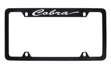 Ford Cobra Top Engraved Black Coated Zinc Frame 