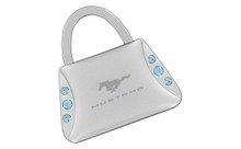 Mustang Purse Shape Keychain Embellished With Dazzling Crystals (FOKCYP-B300-E)
