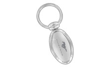 Mustang Chrome Plated Swivel Ring Keychain