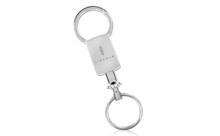 Lincoln Pull Apart Round Rectangular Shape Keychain In A Black Gift Box