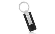 Lincoln Black Leather Keychain In A Black Gift Box