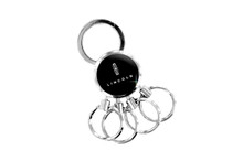 Lincoln Chrome Plated Multi Link Spider Keychain In A Black Gift Box
