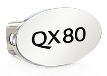 Infinti QX80 Oval Trailer Hitch Cover Plug