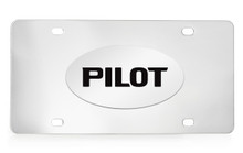 Honda Pilot Chrome Plated Solid Brass Emblem Attached To A Stainless Steel Plate