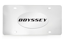 Honda Odyssey Chrome Plated Solid Brass Emblem Attached To A Stainless Steel Plate