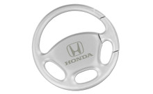 Honda Plain Steering Wheel Keychain In A Black Gift Box