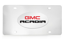 GMC Acadia Chrome Plated Solid Brass Emblem Attached To A Stainless Steel Plate