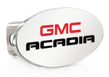 GMC Acadia Oval Chrome Plated Trailer Hitch Cover 