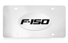 Ford F-150 Chrome Plated Solid Brass Emblem Attached To A Stainless Steel Plate