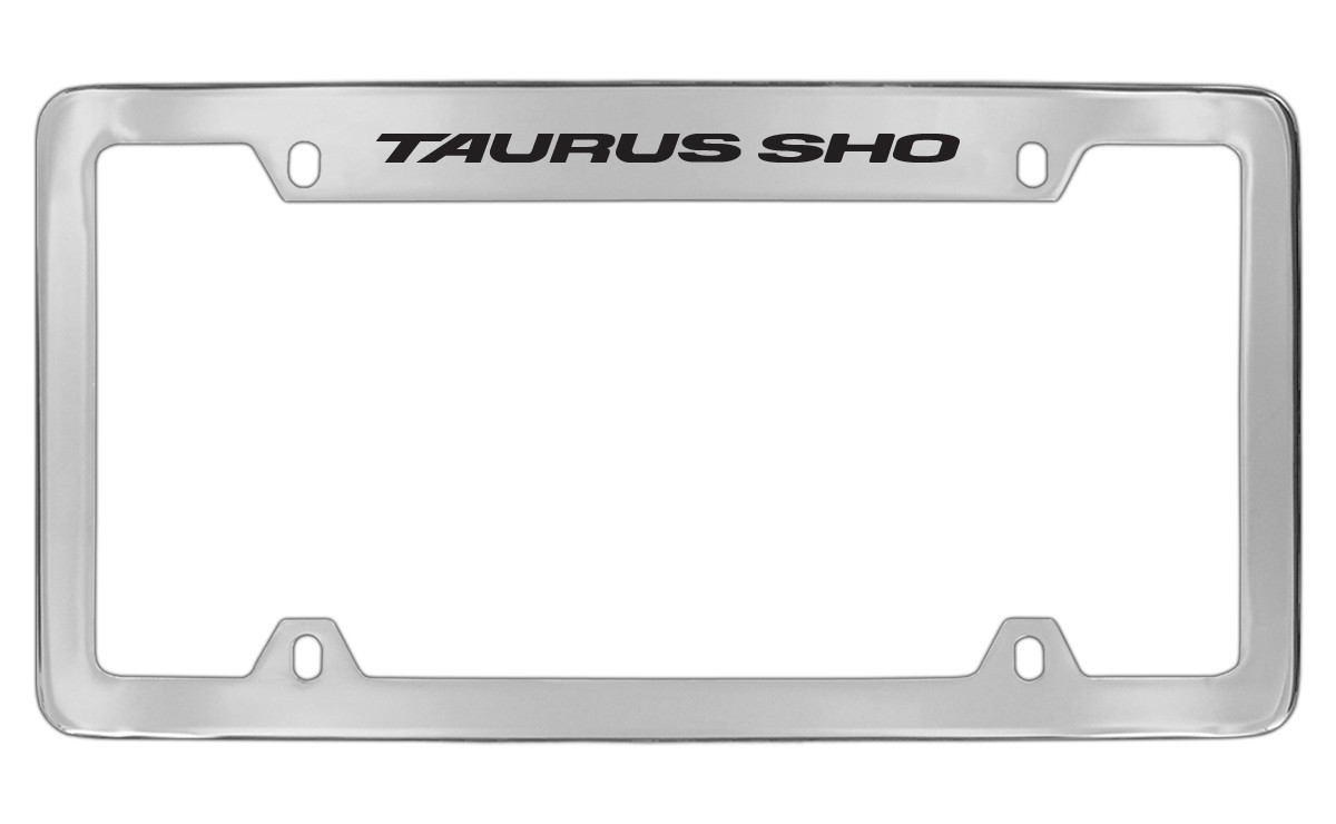 Ford Taurus Sho Chrome Plated Metal License Plate Frame Holder