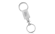 Ford Pull Apart Round Rectangular Shape Keychain In A Black Gift Box