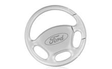 Ford Plain Steering Wheel Keychain In A Black Gift Box