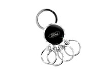 Ford Chrome Plated Multi Link Spider Keychain In A Black Gift Box