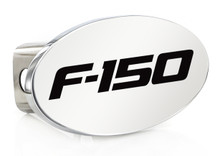 Ford F-150 Oval Chrome Plated Trailer Hitch Cover 