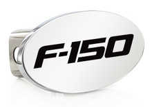 Ford F-150 Oval Chrome Plated Trailer Hitch Cover 