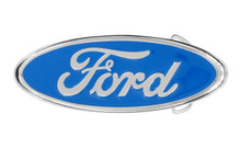 Ford Blue Oval Solid Brass Buckle