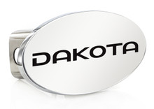 Dodge Dakota Oval Chrome Plated Trailer Hitch Cover 