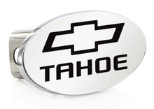 Chevrolet Tahoe Logo Oval Chrome Plated Trailer Hitch Cover 