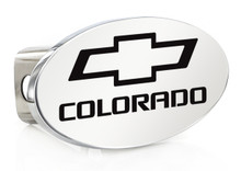 Chevrolet Colorado Logo Oval Trailer Hitch Cover Plug
