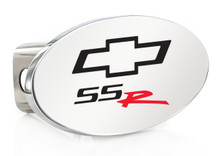 Chevrolet SSR Logo Chrome Plated Oval Trailer Hitch Cover 