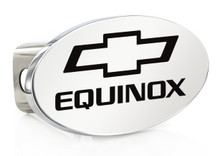 Chevrolet Equinox Logo Oval Chrome Plated Trailer Hitch Cover 