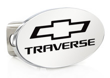 Chevrolet Traverse Logo Oval Trailer Hitch Cover Plug