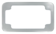 Chrome Plated Motor Cycle License Plate Frame With Bolt Set