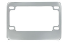 Chrome Plated Solid Brass Motorcycle License Plate Frame