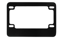 Black Powder Coated Motor Cycle License Plate Frame