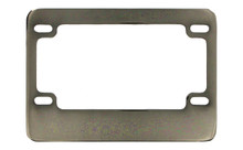 Black Nickel Motor Cycle License Plate Frame