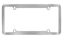 Chrome Plated Plain License Plate Frame 4 Hole (LF326)