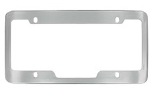 Chrome Plated Solid Brass License Plate Frame 4 Hole (LF330)