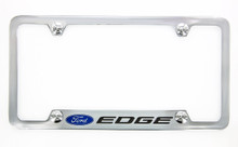 Ford Edge metal license plate frame holder