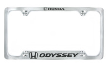 Honda ODYSSEY metal license plate frame holder