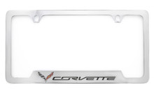 Chevrolet Corvette C7 metal license frame holder