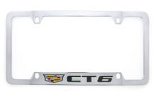 Cadillac CT6 metal license plate frame 