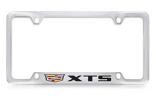 Cadillac XTS metal license plate frame 